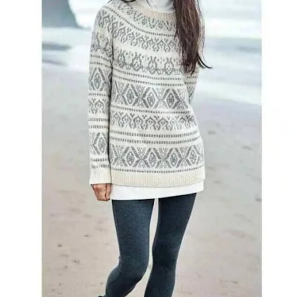 J. Jill Oversized Nordic Sweater - Picture 1 of 14